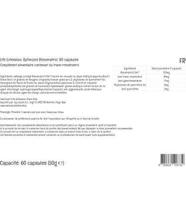 Optimized Resveratrol with Quercetin & Fisetin - 60 Vegan Tablets | Non-GMO, Gluten-Free - Buy Online on GoSupps.com