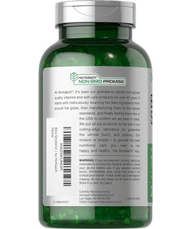 Horb ach Beta Sitosterol 1200mg | 240 Softgel Capsules | Mega Strength | Plant Sterols Complex | Non-GMO Gluten Free Supplement - Buy Online on GoSupps.com