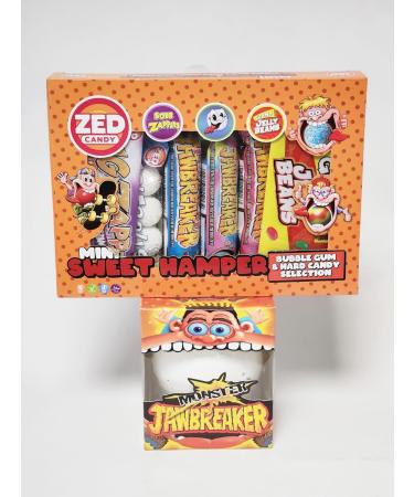 Zed Candy Mini Sweet Gift Hamper & Monster Jawbreaker Gift Set: A Sweet Delight for All Occasions 487gram - Buy Online on GoSupps.com