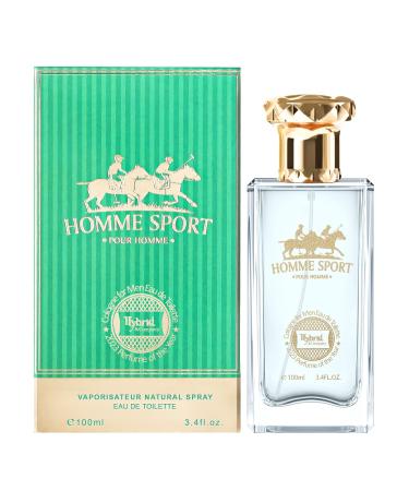 Hybrid & Company Homme Sport Pour Homme Eau De Toilette Natural Spray Vaporisateur 3.4FL.OZ