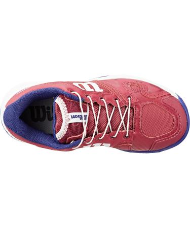 Wilson Girls Tennis Shoes - RUSH PRO JR QL Pink/White/Blue - Size 34 2/3 - All Surfaces - Ideal for All Player Types - WRS327900E025 - Buy Online on GoSupps.com