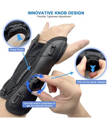 Wrist Brace for Carpal Tunnel | Adjustable Night Support for Men & Women | Relief for Arthritis Tendonitis & Wrist Pain - Fits Left & Right Hand - Buy Online on GoSupps.com