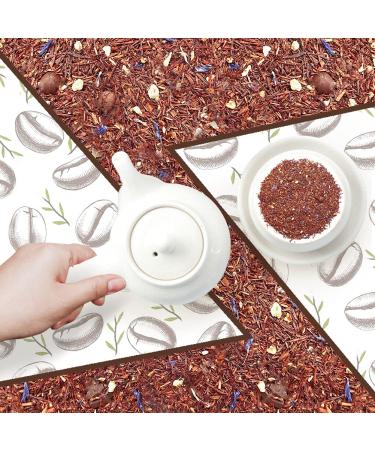 Plant Poison Vanilla Latte Rooibos Tea | Loose Leaf Blend with Chrysanthemum Orange Peel & Coffee Beans | 70g - Hot & Iced Tea - Buy Online on GoSupps.com