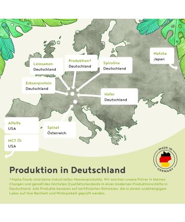 Morning Fuel Vanilla Matcha Shake - Nutrient-Rich Protein Powder with Sprouted Seeds Quinoa & Almonds for Healthy Breakfast | 600g - Buy Online on GoSupps.com
