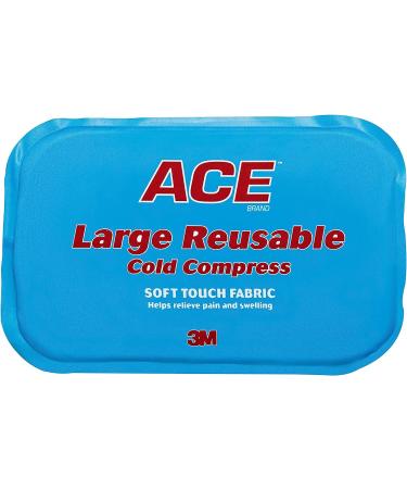 ACE Brand Large Blue Reusable Cold Compress - 1 Pack - Buy Online on GoSupps.com