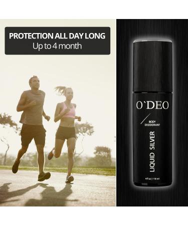 Organic Aluminum-Free Deodorant Spray for Men | Unscented | 4 fl oz | Sensitive Skin Friendly - Buy Online on GoSupps.com