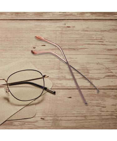 Ultechnovo Sunglasses Repair Set - 2 Pairs Metal Replacement Arms for Glasses & Sunglasses | DIY Glasses Brackets | Durable Coffee Style - Buy Online on GoSupps.com
