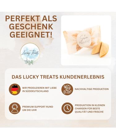 Buy Lucky Treat Beige - 200 Pieces | Fresh & Regional with Loving Messages | Guardian Wedding Baptism & Communion Decorations - Buy Online on GoSupps.com