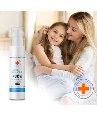 Orange Cross Lice Removal Mousse - 8 Ounce | Nit Eliminator & Glue Dissolver - Buy Online on GoSupps.com