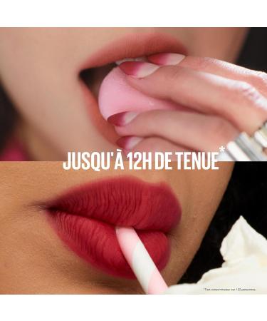 Maybelline New York - Teddy Tint Lip Blush - Melted Matte Effect - Long-lasting hold - Color: Kneehigh (55) - Capacity: 5 ml - Buy Online on GoSupps.com