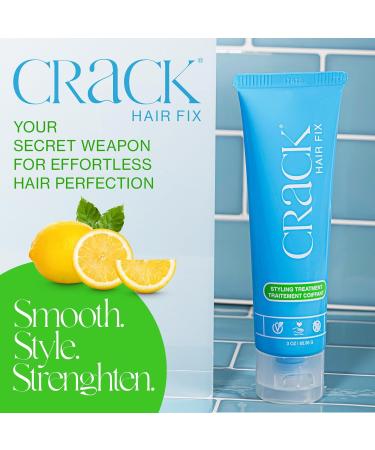 Crack HAIR FIX - Lemongrass - Pack of 3 - 3 Oz. - Buy Online on GoSupps.com