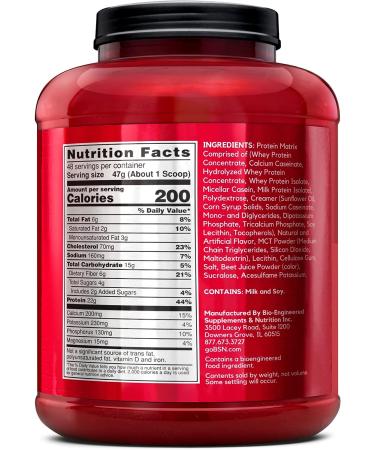 BSN SYNTHA-6 Whey Protein Powder - Strawberry Milkshake, 48 Servings - Buy Online on GoSupps.com