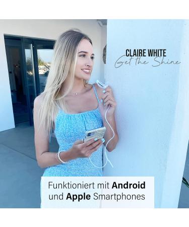 Claire White Activated Carbon Powder for Natural Tooth Whitening + Free Bamboo Toothbrush - Herbal Coal Powder for Effective Tooth Cleaning & Bleaching - Buy Online on GoSupps.com