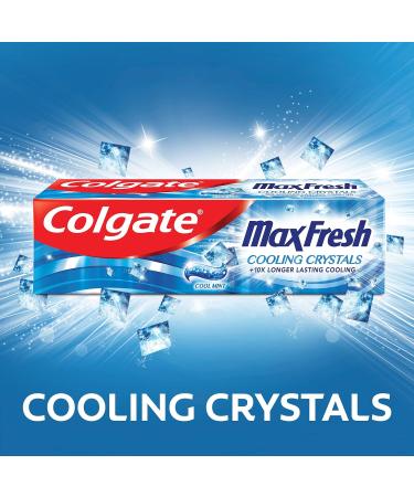 Colgate Max Fresh Toothpaste with Cooling Crystals - 75ml | Fresh Breath & Whitening - International Shipping Available - Buy Online on GoSupps.com