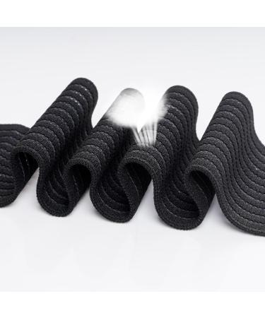 Rbenxia 4 Pack Black Elastic Ankle Compression Bandage - Adjustable Ankle Strap & Heel Brace Wraps for Joint Pain Relief & Athletic Support (70 cm - Buy Online on GoSupps.com