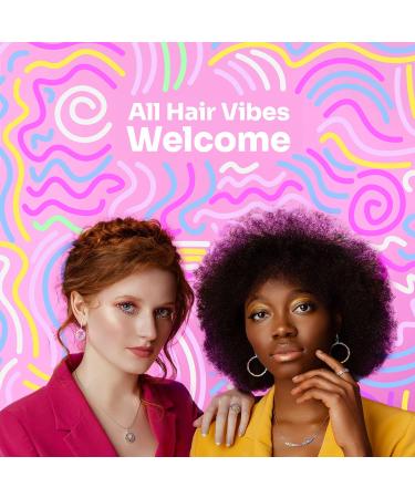 Wet Brush Coil Hair Scrunchies 2 Pack Blue Tie Dye & Black - Pain-Free Hair Accessories for Long Lasting Braids & Ponytails - Suitable for All Hair Types - Buy Online on GoSupps.com
