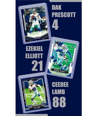 Dallas Cowboys Football Stars & Legends Trading Cards Bundle with Wristbands - Prescott, Elliott, Aikman, Lamb, Romo, Pollard, Emmitt Smith, Michael Gallup, Vander Esch, Irvin - Buy Online on GoSupps.com