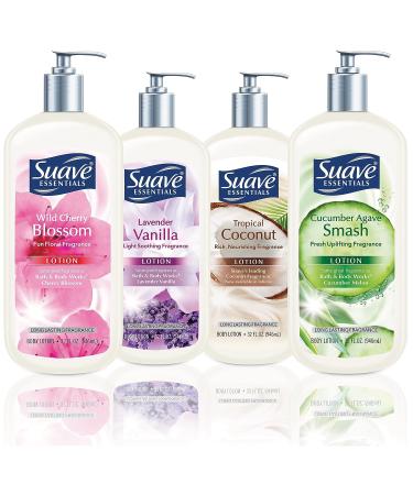 Suave Essentials Tropical Coconut Body Lotion - 10 oz - Buy Online on GoSupps.com
