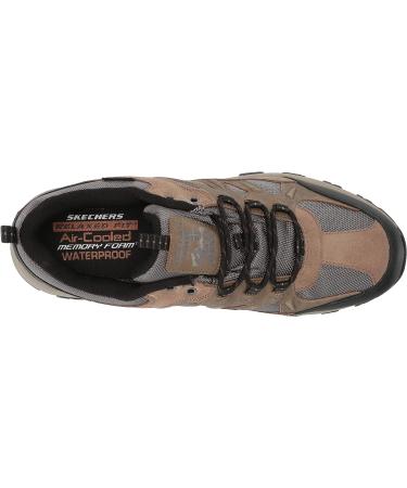 Skechers Men's Selmen-Enago Trail Hiking Shoe | Size 11 | Tan - Buy Online on GoSupps.com