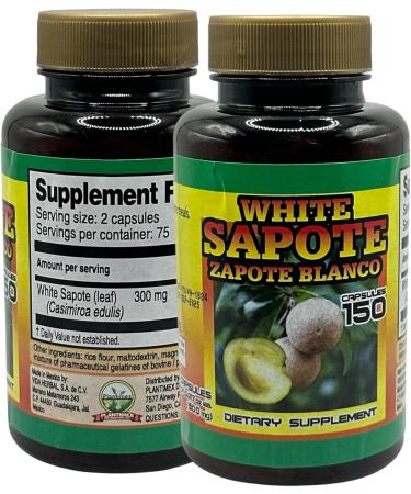 Buy Zapote Blanco 150 Caps for Optimal Health | International Shipping Available - Buy Online on GoSupps.com