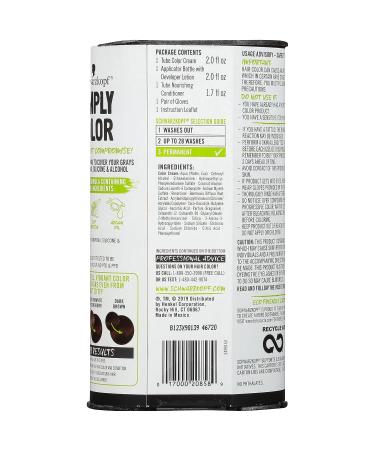 Schwarzkopf Simply Color 3.65 Dark Chocolate Permanent Hair Color - 1 Count - Buy Online on GoSupps.com