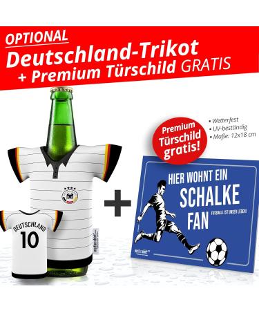 Personalized Schalke Fan Shirt Perfect Gift for Men | Official Jersey & Fan Article | MyFanShirt.com - Buy Online on GoSupps.com