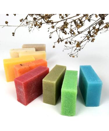 Marigold Petal Soap - Handmade Natural Cold Processed Soap - Ideal Emollient Soap for Dry Sensitive and Delicate Skin - 100 gr - Buy Online on GoSupps.com