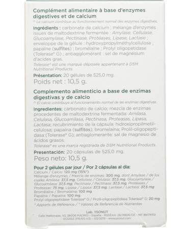 Inovance Comfort Digestive Enzymes 20 Capsules - Buy Online on GoSupps.com