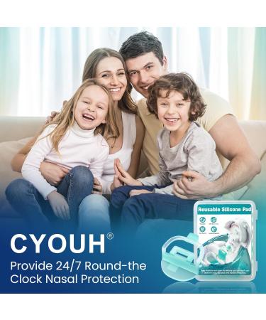 CYOUH 10PCS Reusable Silicone Pads Refills Accessories for Substitute Salt Saline Pods Compatible with Nasal Irrigation System Nasal Care for Easy Operation - Buy Online on GoSupps.com