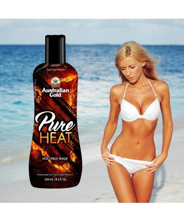 Australian Gold - Pure Heat Bronzing Lotion 250 ml - Buy Online on GoSupps.com