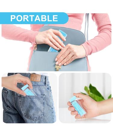 Wllhyf 200-Piece Double-Headed Toothpicks & Dental Floss - Interdental Brush Plastic Toothpicks in White Blue Green & Pink - Buy Online on GoSupps.com