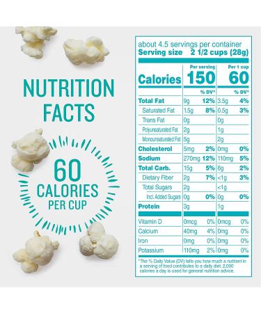 Buy Angieâ€™s BOOMCHICKAPOP White Cheddar Popcorn 4.5 oz - Pack of 4 | Delicious Snack - Buy Online on GoSupps.com