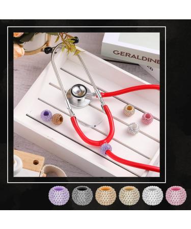 Buy 18 Bling Crystal Stethoscope Charms | Nurse & Vet ID Tags | Vibrant Colors for Accessories - Buy Online on GoSupps.com