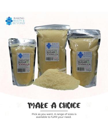 Baking Beauty and Beyond 800g Premium Vanilla Flavour Cotton Candy Floss Sugar - Natural Ingredients for Every Occasion - Buy Online on GoSupps.com