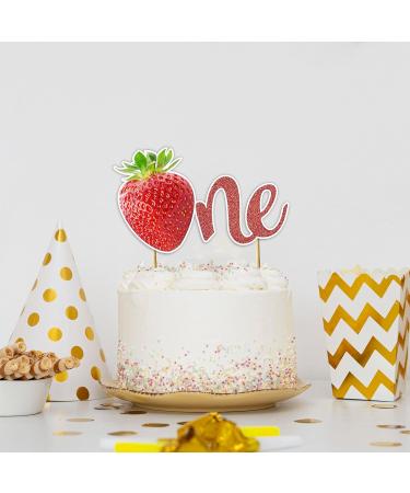 Seyal Real Strawberry One Cake Topper - Buy Online on GoSupps.com