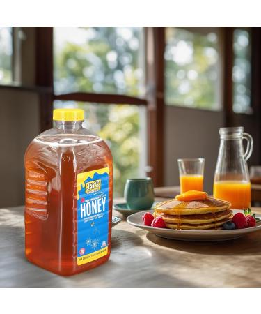 JAY'S CHOICE Honey (2 kg) All Natural 100% Pure Canadian Unpasteurized Liquid Honey Sweet & Delicious Premium Superfood for Nourishing Wellness Perfect for Breakfast Baking & Desserts - Buy Online on GoSupps.com