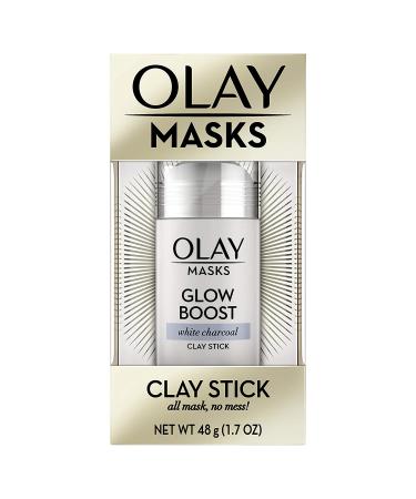 Shop Olay Charcoal Facial Mask Stick - Glow Boost White Charcoal 1.7 Oz - Buy Online on GoSupps.com