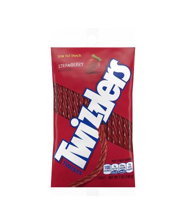 TWIZZLERS Licorice Candy Strawberry - 7 Oz. - Pack of 12