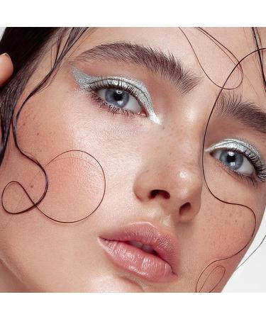  bellv Liquid Eyeliner | Glitter Liquid Eyeliner - Shimmering Liquid Eyeshadow Waterproof Glitter Eyeliner for Valentine's Day and Birthday Gifts Bellv - Buy Online on GoSupps.com