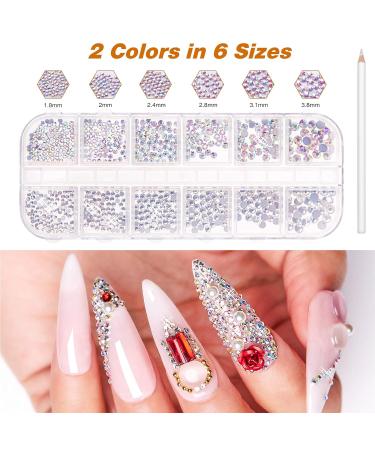 Melliex 45-Piece Nail Art Decoration Set | Glitter Foil & Brushes for Stunning Manicures - International Shipping Available - Buy Online on GoSupps.com