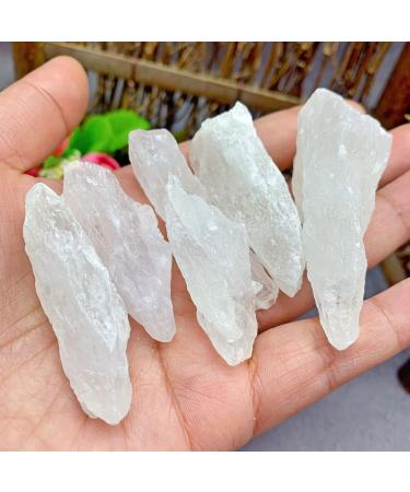 Natural Crystal Rough Specimen 1pcs 4-6cm Natural White Quartz Crystal Stone Rock Chips SpecimenCollection Natural Crystal Fish Tank StoneStone Crystal 4-6cm White - Buy Online on GoSupps.com