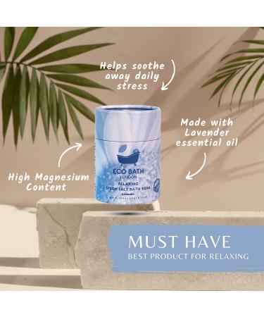 Eco Bath London Relaxing Epsom Salt Soak 250g - White - Pack of 1 - Buy Online on GoSupps.com