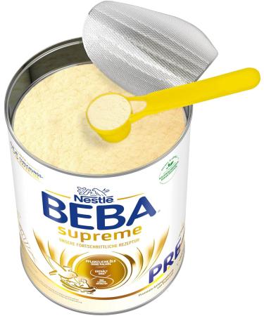 Buy Nestl BEBA SUPREME PRE Infant Formula 800g - From Birth Omega 3 - International Shipping Available - Buy Online on GoSupps.com