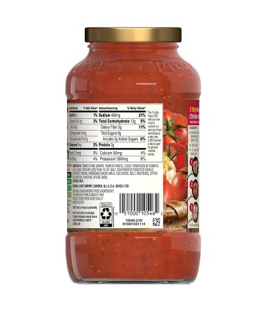 Prego Roasted Garlic & Parmesan Italian Tomato Sauce - 24 oz Jar - Buy Online on GoSupps.com