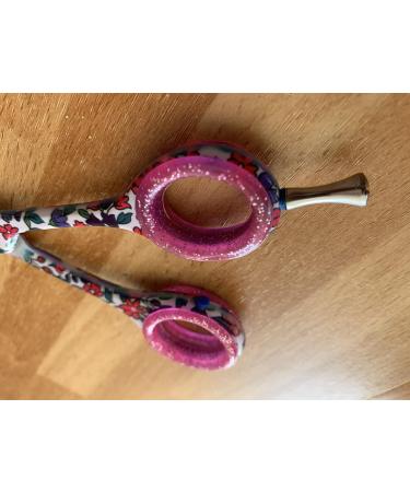 Professional Hair Cutting Scissors Shears Barber Salon Hairdressing Scissor (6.5" Super Cut Blue Pink) - Buy Online on GoSupps.com