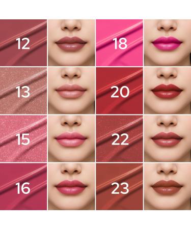 NOUVEAU Dermacol - 16-Hour Lip Colour High Pigmentation Lip Gloss Two-Phase Lip Gloss Kiss-Proof Lip Make-up with Matte Finish and Shine no. 1 Bella Aura Bella Aura 4 ml (Lot de 1) - Buy Online on GoSupps.com