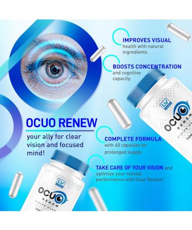 LIVORKA Ocuo Renew Capsules - Pack of 3 - 60 Cpasules - Buy Online on GoSupps.com