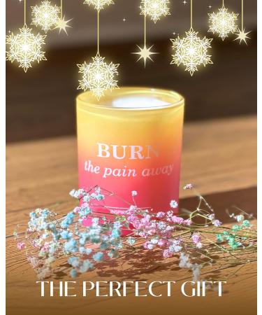 Buy Colortherapy Perfectly Perfumed Candles - Yellow Dark Red Blue & Tangerine | International Shipping Available - Buy Online on GoSupps.com