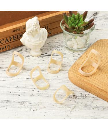 5pcs Oval Finger Splint Set - Finger Support Brace for Trigger Finger - Thumb, Middle, Pinky, Ring Finger - Sizes 6-10 - Buy Online on GoSupps.com