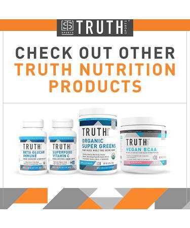 Truth Nutrition Natural Pre Workout Powder - Plant-based Vegan Keto Preworkout - Orange Tangerine Flavor - Buy Online on GoSupps.com